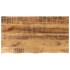 Tablero de mesa borde natural madera maciza mango 110x60x2,5