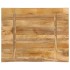 Tablero de mesa borde natural madera maciza mango 110x80x2,5