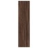 Armario madera de ingeniería color roble marrón 30x50x200