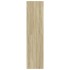 Armario de madera de ingeniería roble Sonoma 80x50x200