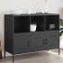 Aparador acero negro 100,5x39x79