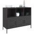 Aparador acero negro 100,5x39x79