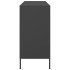 Aparador acero negro 100,5x39x79
