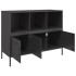 Aparador acero negro 100,5x39x79