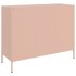 Aparador acero rosa 100,5x39x79