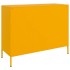 Aparador acero amarillo mostaza 100,5x39x79