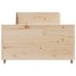 Estructura de cama sin colchón madera maciza de pino 90x190