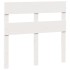 Estructura de cama sin colchón madera de pino blanca 90x200
