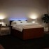 Cama box spring con colchón terciopelo rosa 140x190
