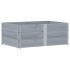 Collares de palets 3 uds madera maciza de pino gris 150x100