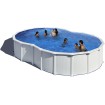 Piscina con forma de ocho, modelo Varadero 640X390X120