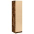 Armario de madera de ingeniería roble ahumado 50x50x200