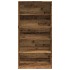 Armario de madera ingeniería envejecida 100x50x200