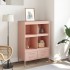 Aparador acero rosa 68x39x101,5