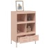 Aparador acero rosa 68x39x101,5