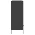 Aparador acero negro 68x39x101,5