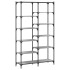 Estantería hierro y madera ingeniería gris Sonoma 100x32x170