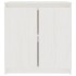 Armario auxiliar madera maciza de pino blanco 60x36x65