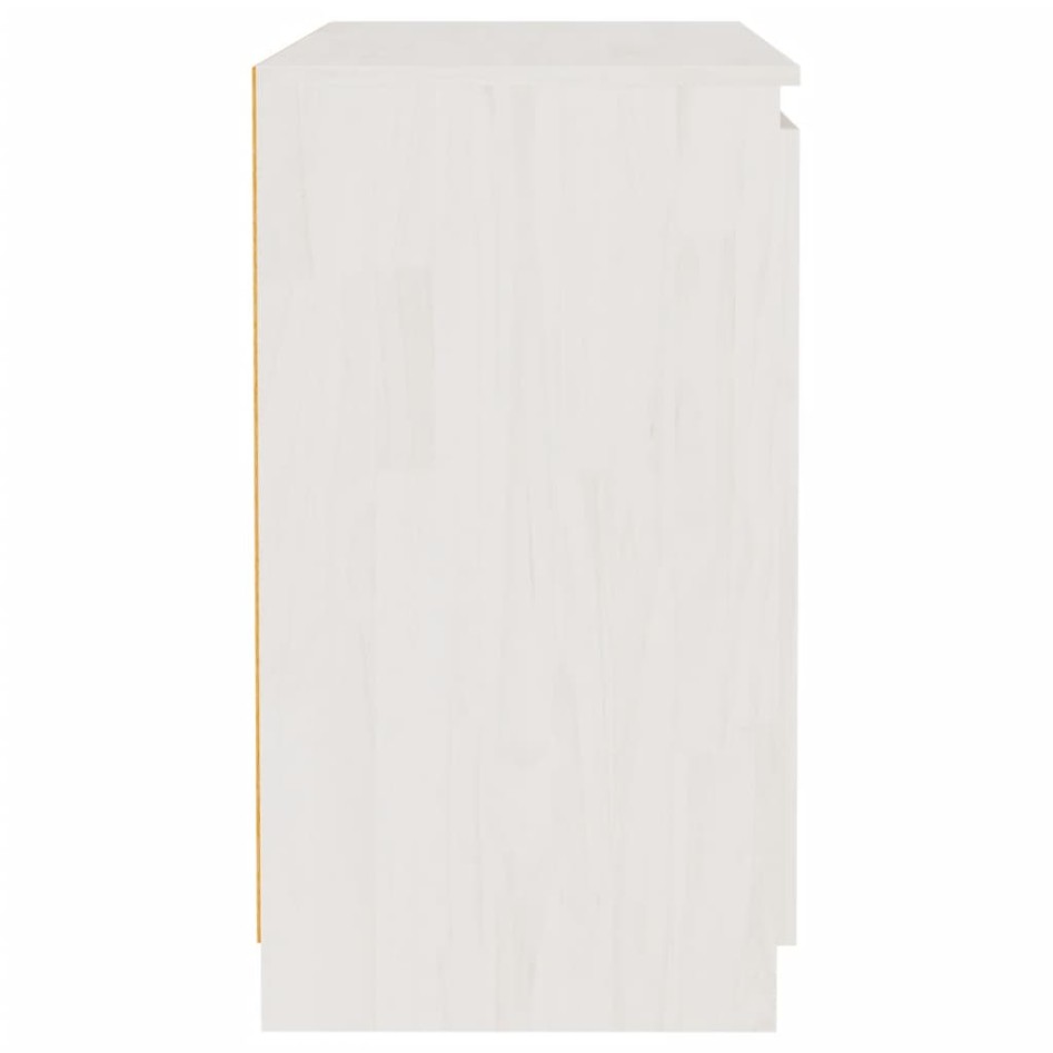 Armario auxiliar madera maciza de pino blanco 60x36x65