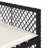 Set de comedor jardín 11 pzas con cojines ratán sintético