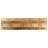 Tablero de mesa borde natural madera maciza mango 160x40x3,8