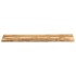 Tablero de mesa borde natural madera maciza mango 160x40x3,8