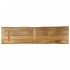 Tablero de mesa borde natural madera maciza mango 160x40x3,8