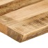 Tablero de mesa borde natural madera maciza mango 160x40x3,8