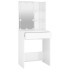 Tocador con LED blanco brillante 60x40x140
