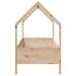 Cama con forma de casa para niños madera maciza pino 90x200