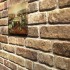 Paneles de pared 3D diseño de ladrillo 10 uds EPS arena