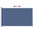 Toldo lateral retráctil para patio azul 200x300
