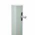Toldo lateral retráctil para patio gris 600x160