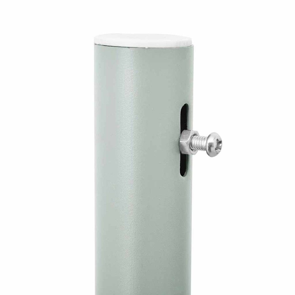 Toldo lateral retráctil para patio gris 600x160