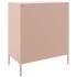 Aparador de acero rosa 68x39x79