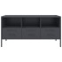 Mueble para TV acero gris antracita 100,5x39x50,5