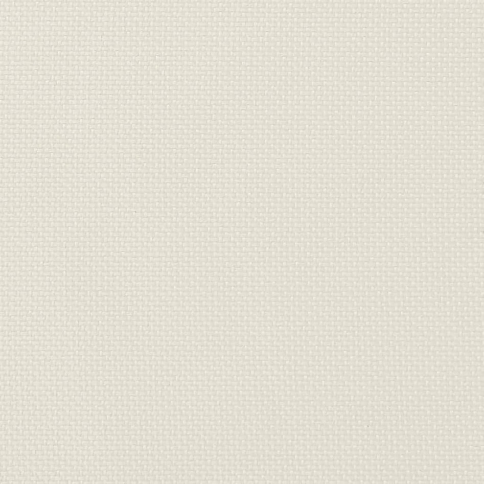 Cenador con paredes de malla acero crema 4x3