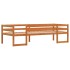 Estructura de cama para niños madera de pino marrón 90x200