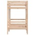 Cama litera sin colchón madera maciza de pino 90x200
