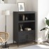 Aparador de acero negro 68x39x113