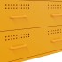 Aparador de acero amarillo mostaza 68x39x89
