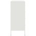 Aparador de acero blanco 68x39x89