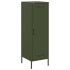 Aparador de acero verde oliva 36x39x113