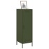 Aparador de acero verde oliva 36x39x113