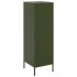 Aparador de acero verde oliva 36x39x113