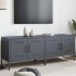 Muebles de TV 2 unidades acero gris antracita 68x39x50,5