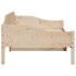 Estructura de cama sin colchón madera maciza de pino 90x200