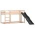 Litera con tobogán y escalera madera maciza de pino 80x200