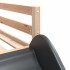 Litera con tobogán y escalera madera maciza de pino 80x200