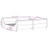 Estructura de cama sin colchón madera maciza de pino 200x200